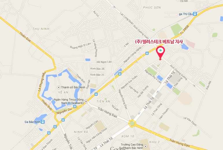 Tellus Tech Vina Co. Map